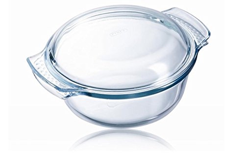 1040703 cocotte ronde en verre 2,50 l-
