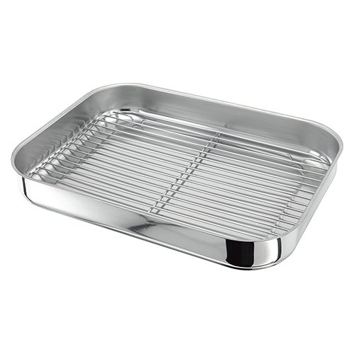 Stellar 8000 Plat de cuisson avec grille 37 cm