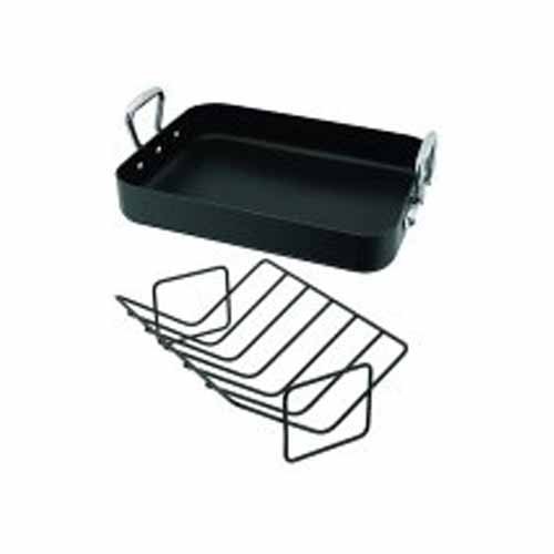 Stellar Plat à rôtir anodisé dur et égouttoir 36 cm x 27 cm code EAN 5010763068235 