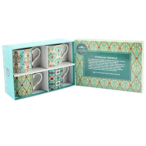 Leonardo Collection Lot de 4 mugs Persian