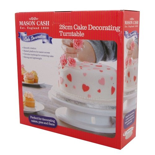 Plateau tournant pour gâteau 28 cm dans coffret...