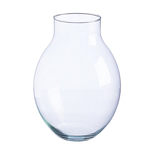 Naturals ampoule vase contemporain 30 cm en ver...