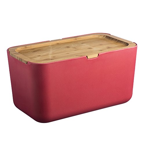 Nubu boîte à pain couleur rouge