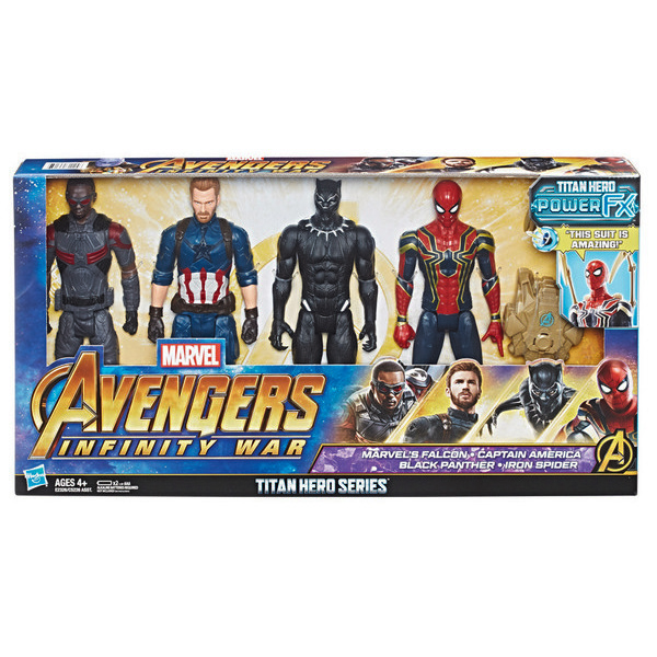 Pack de 4 titans Avengers  5010993527571 avengers