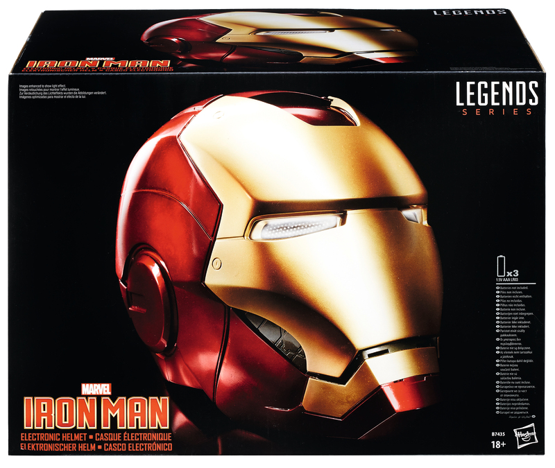 HASBRO MARVEL LEGENDS IRON MAN CASQUE ÉLECTRONIQUE HASBRO MARVEL LEGENDS code EAN 5010993676361 