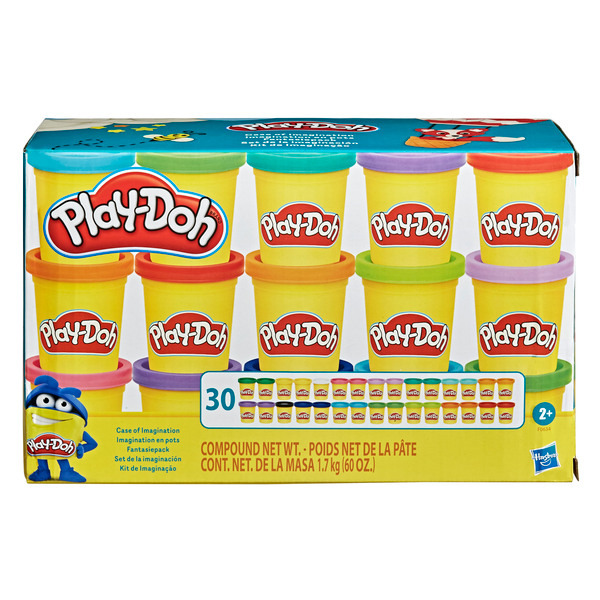 Pack de 30 pots de pâte à modeler