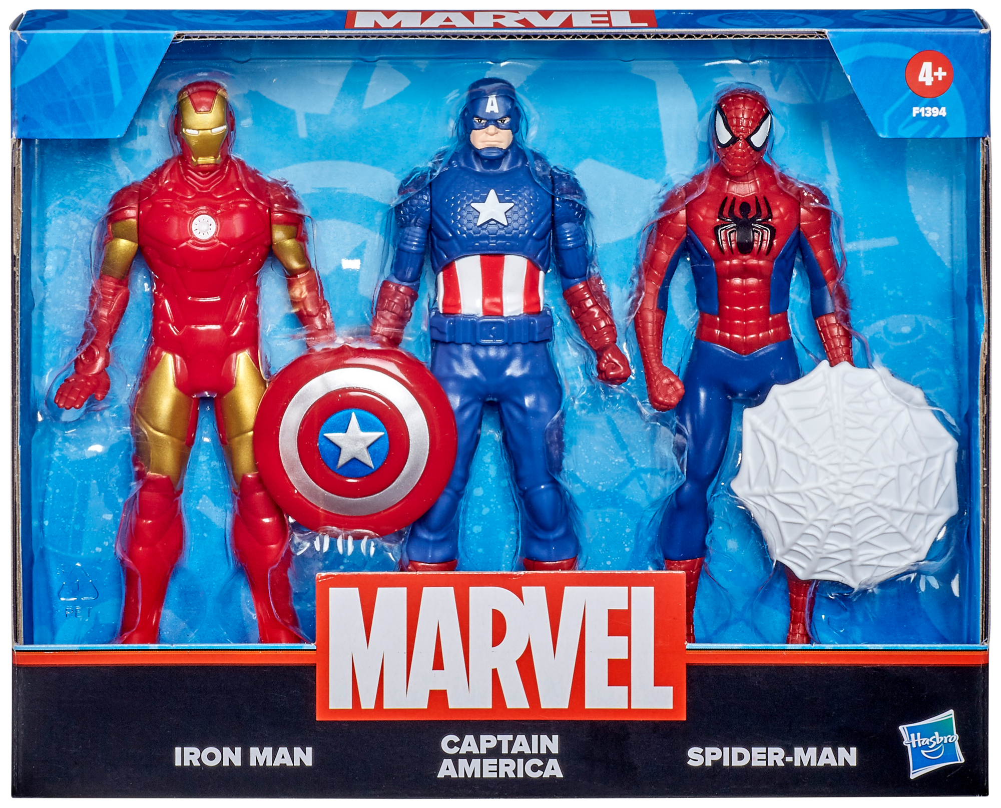 MARVEL PACK DE 3 FIGURINES 15 CM ENV. code EAN 5010993777419 