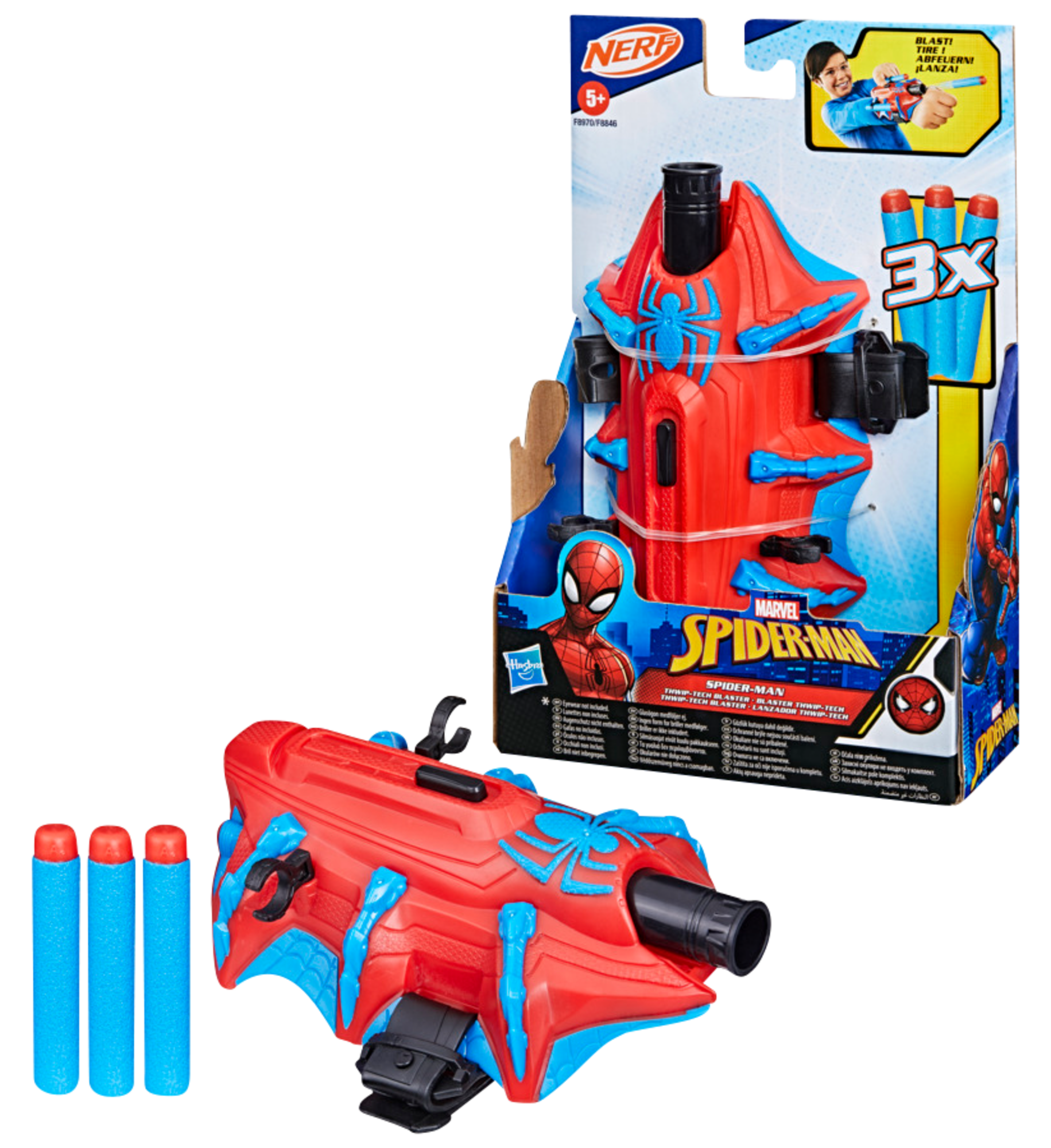 Lance-fléchettes de Spider-man