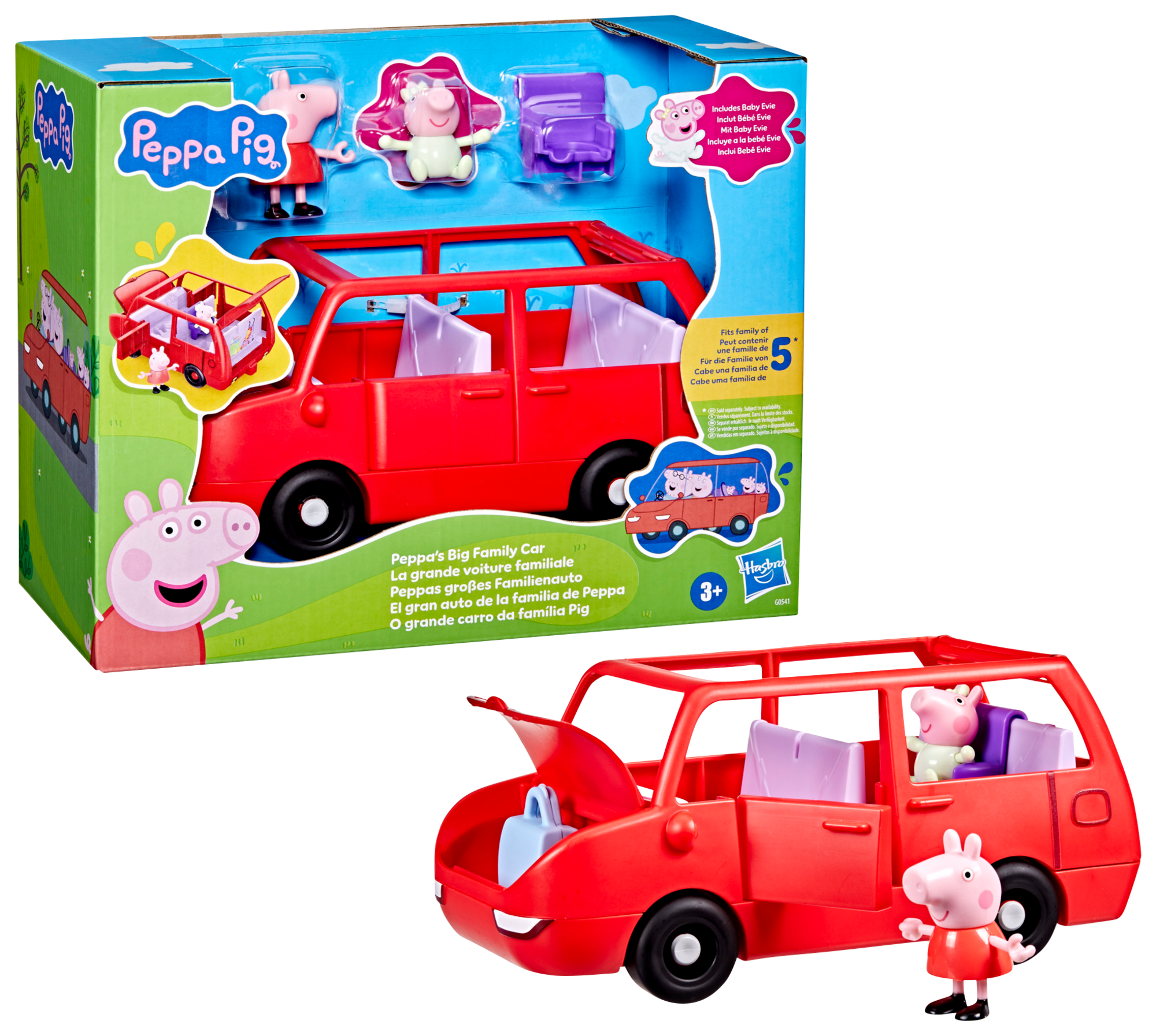 PEPPA PIG La voiture rouge de Peppa code EAN 5010996308030 