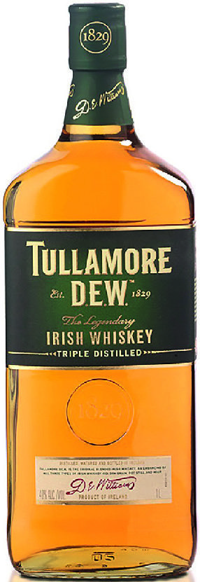  IRISH WHISKEY “TULLAMORE DEW” code EAN 5011026108019 