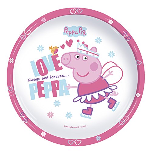 - set peppa pig hivers, assiette bol et gobelet