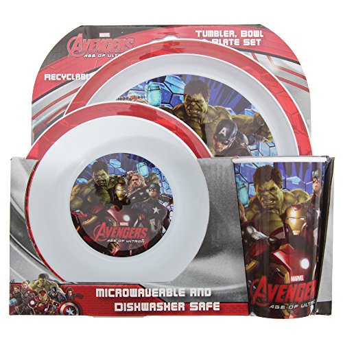 Avengers ultron de 3 pièces coffret repas/vaiss...