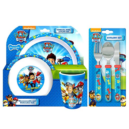 Patte patrouille - Lot de 6 Pièces - Assiette, ...