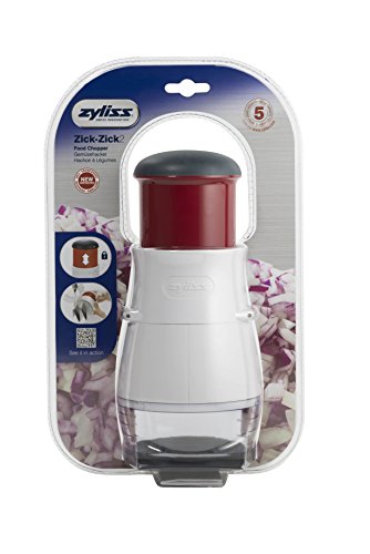 Ze910009 zick-zick hachoir à légume blanc/rouge...