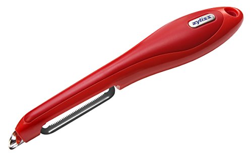 Ze46501 éplucheur à tomates rouge