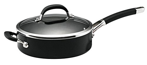 Circulon Premier professional 26 cm en aluminium anodisé dur recouvert cocotte chef, noir code EAN 5011275836220 