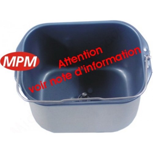 DELONGHI KENWOOD Cuve à pain pour machine à pain Kenwood BM250 et BM256 avant série 09H25 5011423865430 (5011423865430)