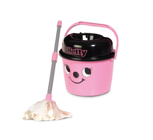 - 657 - balai-serpillière et seau - hetty - rouge