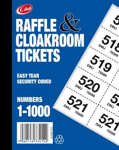 Billets vestiaire et Tombola - 1000 Billets