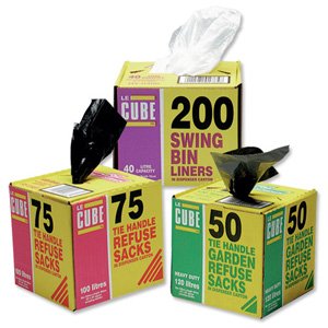 Poignée de sacs poubelles (lot de 75)