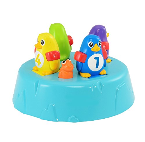 - e72215 - jouet de bain - hop hop pingouins