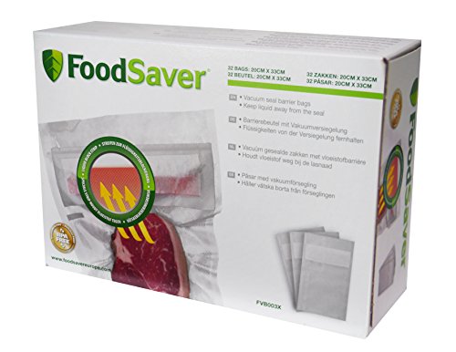 Food Saver FVB003X-01 Lot de 32 Sacs Specifique...