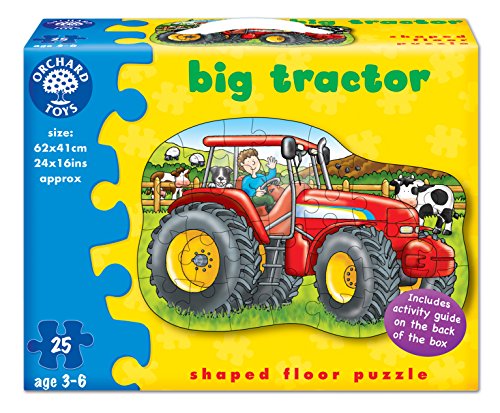 Orchard Toys -  puzzle - grand tracteur "big tractor puzzle" code EAN 5011863300270 