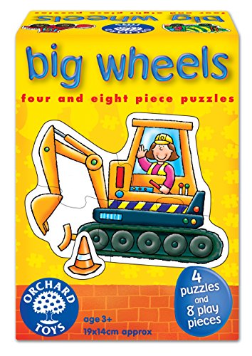 Orchard Toys - puzzle enfant - véhicules à grandes roues code EAN 5011863301017 