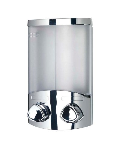 Euro distributeur de savon double chrome