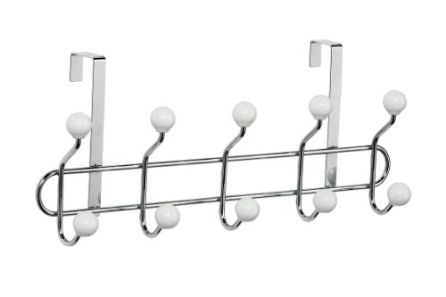 Porte-manteau à suspendre 10 crochets boutons e...