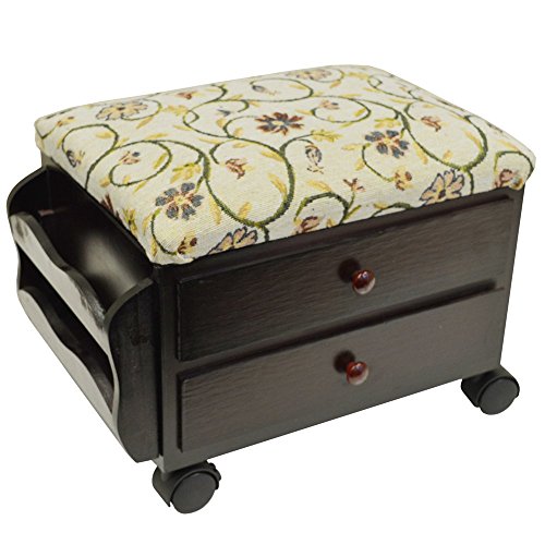 ATESSA - Repose-pieds coffre de rangement avec ...