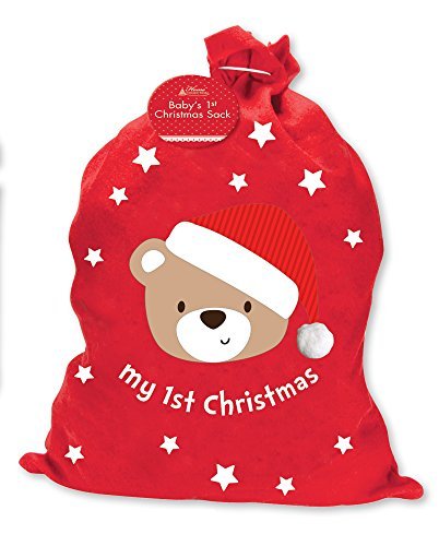 GRAND-PÈRE NOËL-MY FIRST CHRISTMAS-SAC ROUGE-CA...