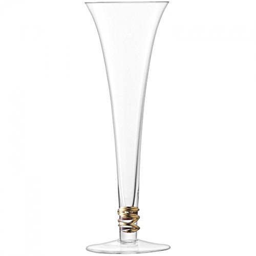 LSA Verre à vin blanc décor Flûte 140 ml x 4 Or 5012548540745 LSA Prosecco