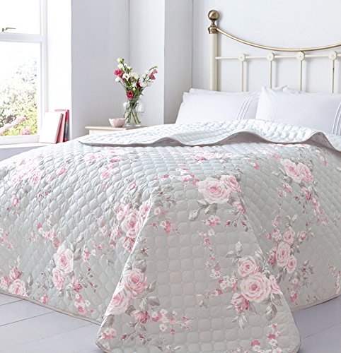 Canterbury couvre-lit, gris, 240 x 260 cm