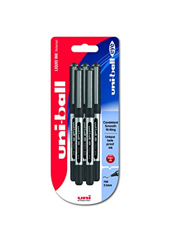 Uni-Ball Eye Micro UB150 Stylo roller Noir Lot ...