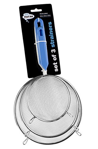 Chefaid Chef Aid Lot de 3 passoires plaquées chrome 5012904300006 (5012904300006)