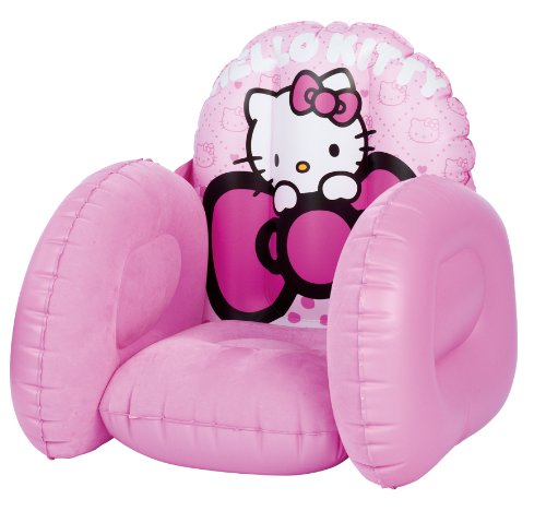 863471 fauteuil floqué hello kitty rose