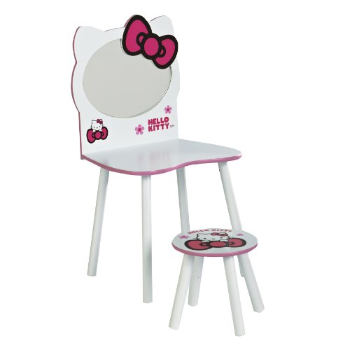 864245 coiffeuse hello kitty blanc