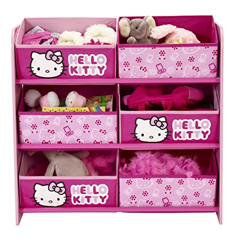 864797 hello kitty rangement 6 bacs rose 63,5 x...
