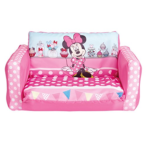 Disney Minnie Mouse Flip Out Mini canapé, en plastique, Rose code EAN 5013138650288 