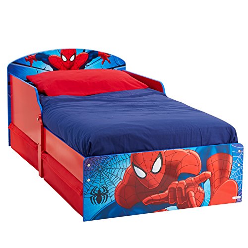 Spiderman Lit Enfant Avec Tiroirs De Rangement ...