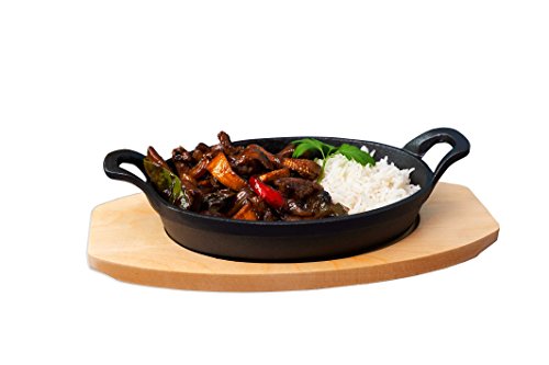 Zodiaque Plat Sizzle rond avec dessous de plat ...