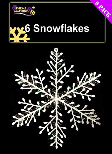Pack de 6 - 20 cm - Flocons de neige flocon de ...