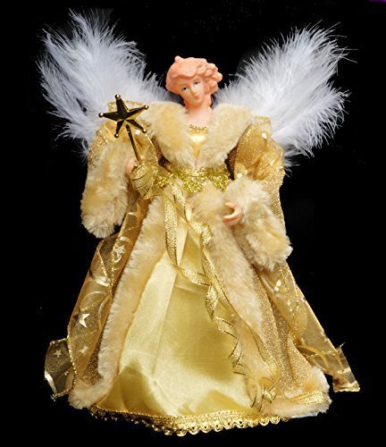 21cm Sapin De Noël Supérieur Ange - Doré 5013206155592 Rock House