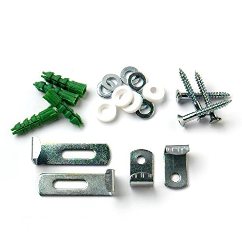 Fixation pour miroir ajustable (lot de 1) 5013249359810 Bulk Hardware