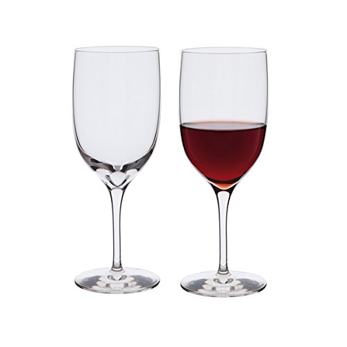 Vin master port en verre, transparent, lot de 2