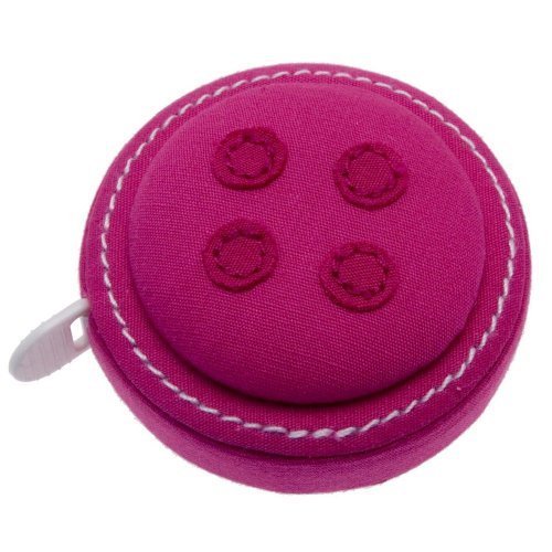 Button It by LC Designs BUTTON IT Cute As A Button Pink Novelty Button Tape Measure. code EAN 5013648009361 
