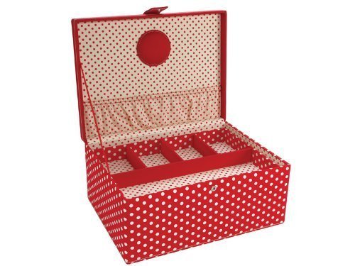 BUTTON IT Make Do and Mend Large Red Polka Dot ...