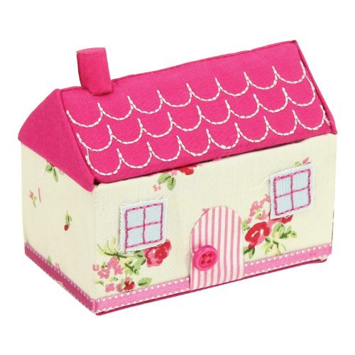 Button It by LC Designs BUTTON IT Country Floral Cream Floral Novelty House Pin Cushion. code EAN 5013648009637 