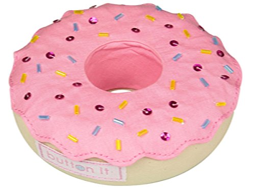 Button It by LC Designs BUTTON IT Cute As A Button Novelty Doughnut Pin Cushion. code EAN 5013648013672 